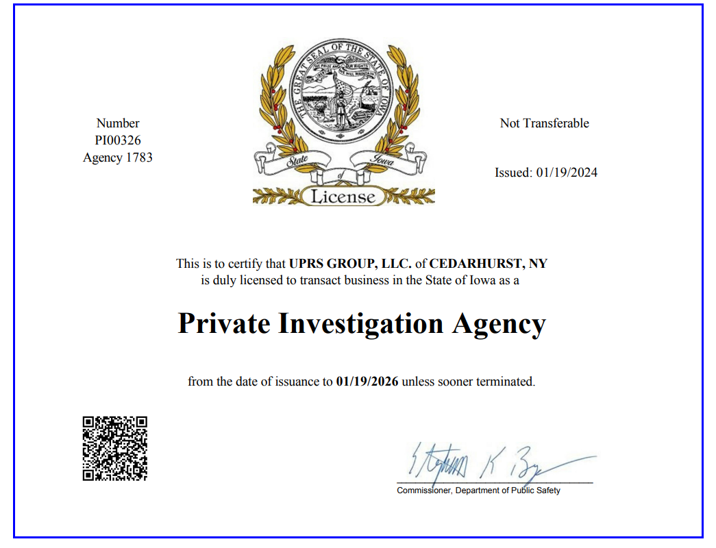 Iowa License