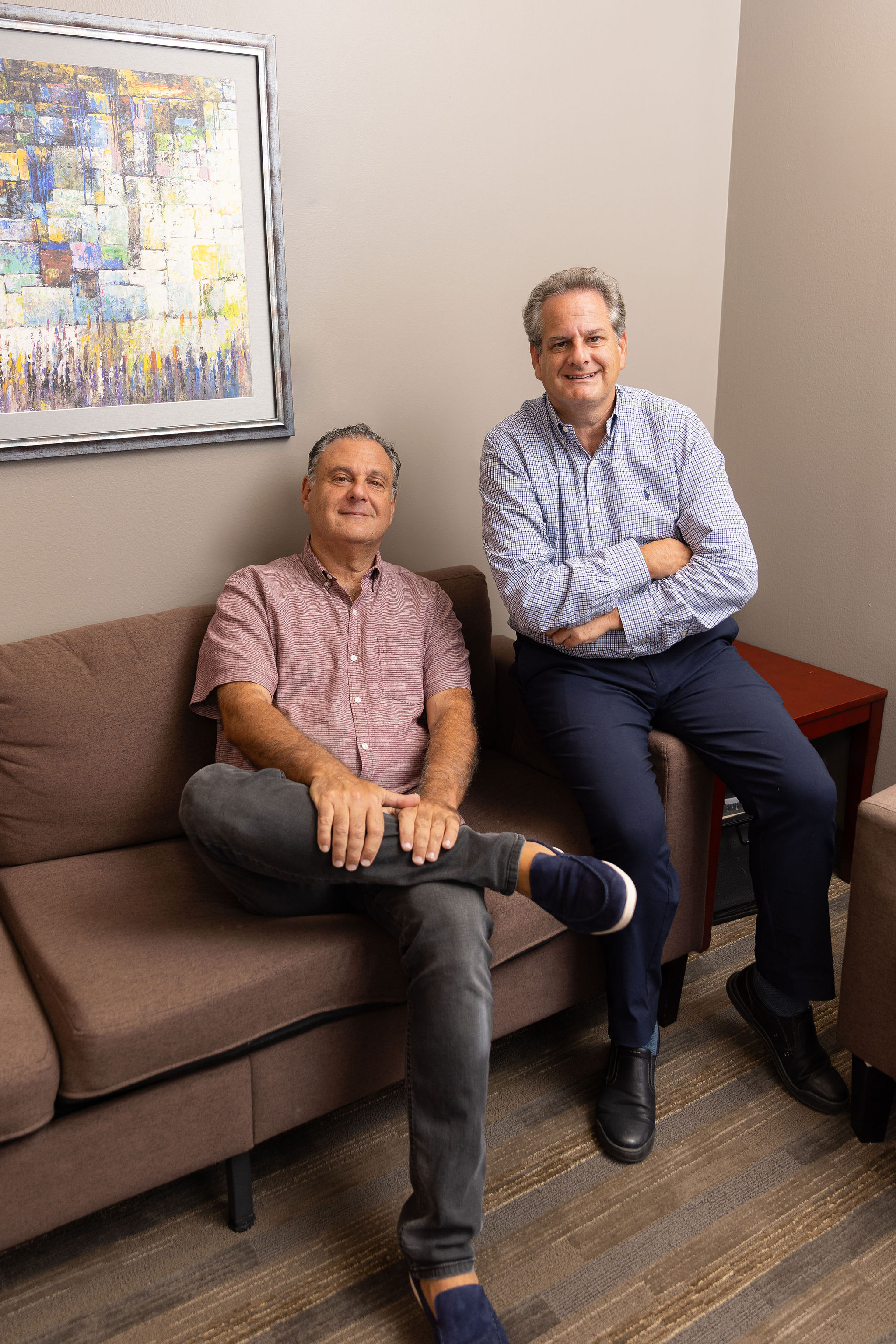 Founders Martin and Joel